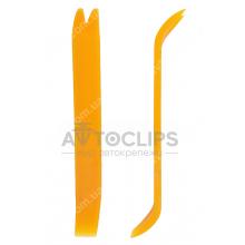 Съемник 177 мм обшивки автомобильной плотный пластик Съемник 177 мм обшивки автомобильной плотный пластик