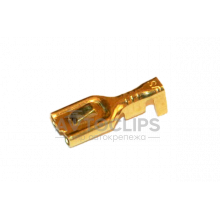 Клемма гнездовая (мама) серии 4,8 мм. под кабель 0,5-1 мм. Клемма гнездовая (мама) серии 4,8 мм. под кабель 0,5-1 мм.