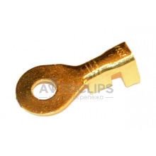 Клемма кольцевая Ø4,2 мм. под кабель 2,5-6 мм. Клемма кольцевая Ø4,2 мм. под кабель 2,5-6 мм.