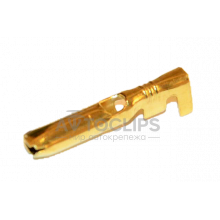 Клемма штырьевая (папа) сигнализации Ø 3 мм. под кабель 0.25-0.75 мм. Клемма штырьевая (папа) сигнализации Ø 3 мм. под кабель 0.25-0.75 мм.