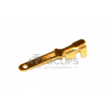 Клемма штырьевая (папа) серии 2,8 мм. под кабель 0.25-1 мм. Клемма штырьевая (папа) серии 2,8 мм. под кабель 0.25-1 мм.