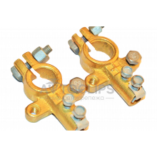 Клеммы АКБ латунные усиленные 16 мм2 Клеммы АКБ латунные усиленные 16 мм2