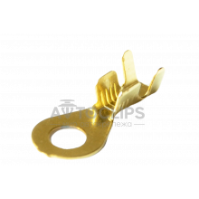 Клемма кольцевая Ø4,2 мм. под кабель 1-2,5 мм. Клемма кольцевая Ø4,2 мм. под кабель 1-2,5 мм.