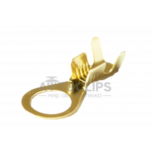 Клемма кольцевая Ø6,2 мм. под кабель 1-2,5 мм. Клемма кольцевая Ø6,2 мм. под кабель 1-2,5 мм.