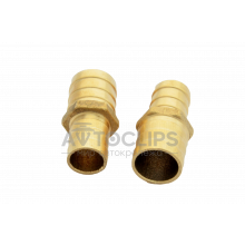 Двойник латунный 16x20 мм. Двойник латунный 16x20 мм.