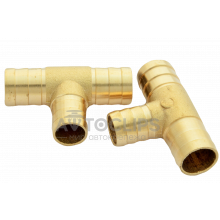 Тройник латунный 18x16x18 мм. Тройник латунный 18x16x18 мм.