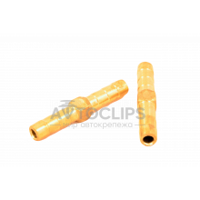 Двойник латунный 6х6 мм. Двойник латунный 6х6 мм.