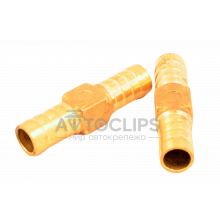 Двойник латунный 10х10 мм. Двойник латунный 10х10 мм.