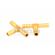 Тройник латунный 8х8 мм. Тройник латунный 8х8 мм.