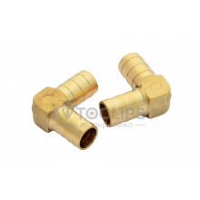 Соединитель латунный угловой 14x14 мм. Соединитель латунный угловой 14x14 мм.