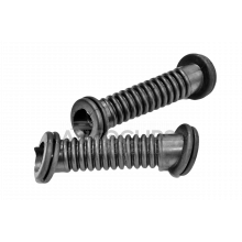 Гофра проводки толстая косая короткая Ø 20мм. (зад 2109-2115) Гофра проводки толстая косая короткая Ø 20мм. (зад 2109-2115)