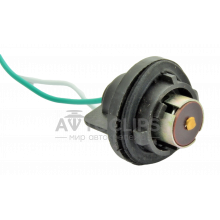 PN12 Патрон заднего фонаря Lanos, Sens 1-контактный черный (цокольн.) с проводом PN12 Патрон заднего фонаря Lanos, Sens 1-контактный черный (цокольн.) с проводом