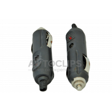 Штекер прикуривателя с диодным индикатором и предохранителем Штекер прикуривателя с диодным индикатором и предохранителем