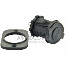 Гнездо прикуривателя герметичное резьбовое Гнездо прикуривателя герметичное резьбовое