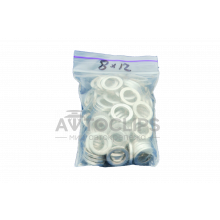 Шайба алюминиевая Ø 8х12х1,5 мм. Шайба алюминиевая Ø 8х12х1,5 мм.