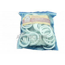 Шайба алюминиевая Ø 24х30х1,5 мм. Шайба алюминиевая Ø 24х30х1,5 мм.