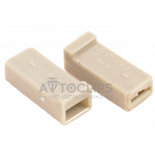 Разъем гнездовой серии 6,3 мм под 1 контакт Разъем гнездовой серии 6,3 мм под 1 контакт