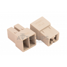 Разъем гнездовой серии 6,3 мм под 2 контакта Разъем гнездовой серии 6,3 мм под 2 контакта