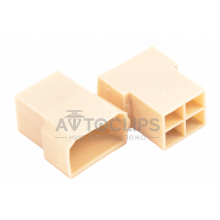 Разъем штырьевой серии 6,3 мм под 4 контакта Разъем штырьевой серии 6,3 мм под 4 контакта