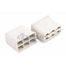 Разъем гнездовой серии 6,3 мм под 6 контактов Разъем гнездовой серии 6,3 мм под 6 контактов