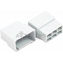 Разъем штырьевой серии 6,3 мм под 6 контактов Разъем штырьевой серии 6,3 мм под 6 контактов