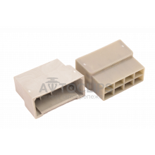 Разъем штырьевой серии 6,3 мм под 8 контактов Разъем штырьевой серии 6,3 мм под 8 контактов