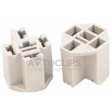 Разъем гнездовой серии 6,3 мм 5-контактный для реле Разъем гнездовой серии 6,3 мм 5-контактный для реле