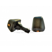 Форсунка омывателя универсальная веерная на защелке Форсунка омывателя универсальная веерная на защелке