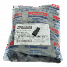 Кембрик изол. на "маму" серии 6,3 мм. черный (300 шт) Кембрик изол. на "маму" серии 6,3 мм. черный (300 шт)