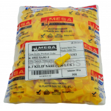 Кембрик изол. на "маму" серии 6,3 мм. желтый (300 шт) Кембрик изол. на "маму" серии 6,3 мм. желтый (300 шт)