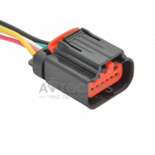 RP371 Разъем 6-ти контактный аналог AMP 1-1419168-1 серии 1,3 мм к соединительной вилке эл. дросселя двигателя УМЗ-4216 евро4, ВАЗ RP371 Разъем 6-ти контактный аналог AMP 1-1419168-1 серии 1,3 мм к соединительной вилке эл. дросселя двигателя УМЗ-4216 евро4, ВАЗ