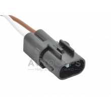 RP373 Разъем 2-х контактный серии 2,8мм для вентилятора радиатора CHEVROLET LACETTI RP373 Разъем 2-х контактный серии 2,8мм для вентилятора радиатора CHEVROLET LACETTI
