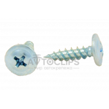 Саморез с прессшайбой 4,2х16 мм.(100шт) белый Саморез с прессшайбой 4,2х16 мм.(100шт) белый