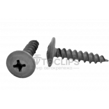 Саморез с прессшайбой 4,2х19 мм.(100шт) черный Саморез с прессшайбой 4,2х19 мм.(100шт) черный