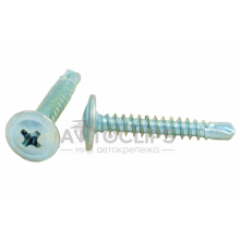 Саморез с прессшайбой 4,2х25 мм.(100шт) со сверлом Саморез с прессшайбой 4,2х25 мм.(100шт) со сверлом