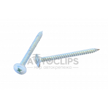 Саморез с прессшайбой 4,2х41 мм.(100шт) белый Саморез с прессшайбой 4,2х41 мм.(100шт) белый