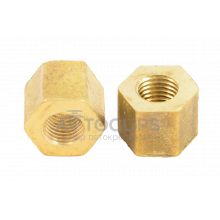 Гайка коллектора (латунь) 8х1,0х13 М-412 Гайка коллектора (латунь) 8х1,0х13 М-412