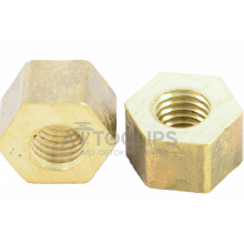 Гайка коллектора (латунь) 10х1,5х17 Газель Гайка коллектора (латунь) 10х1,5х17 Газель