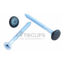 Саморез "Hafele" L=45 мм. с декоративной шляпкой Саморез "Hafele" L=45 мм. с декоративной шляпкой