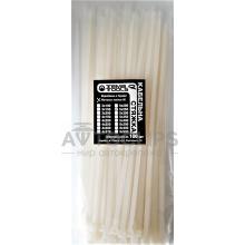 Стяжки кабельные 5x250мм белые Стяжки кабельные 5x250мм белые