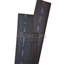 Кембрик Ø 20 мм термоусадочный черный Кембрик Ø 20 мм термоусадочный черный